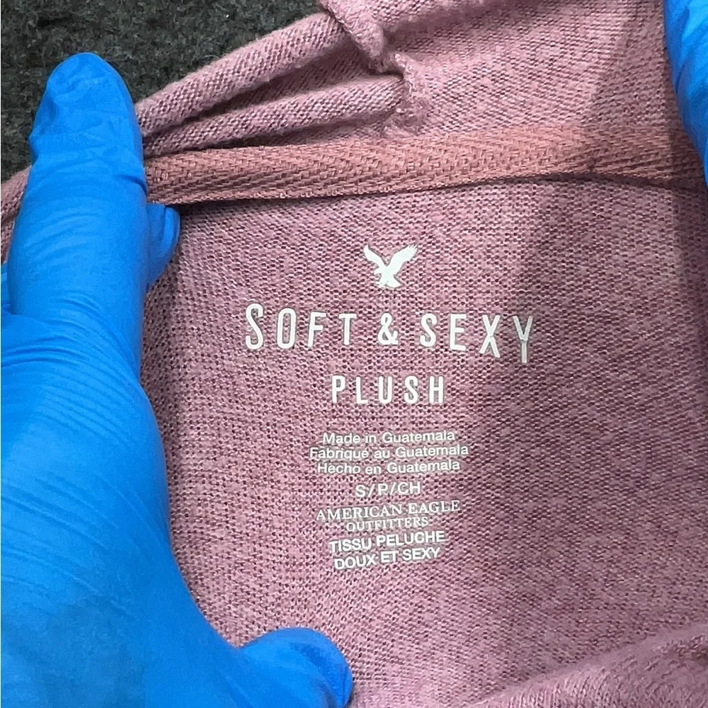 American Eagle Outfitters Mauve Hoodie - Picture 3 of 5